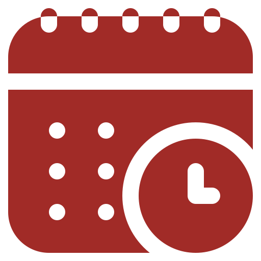 Calendar representing years of experience