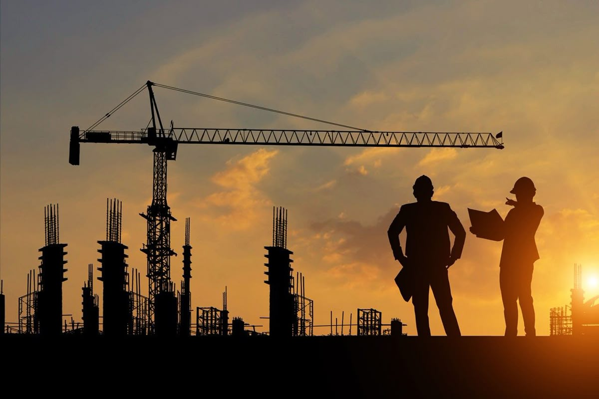 Galacon construction site background